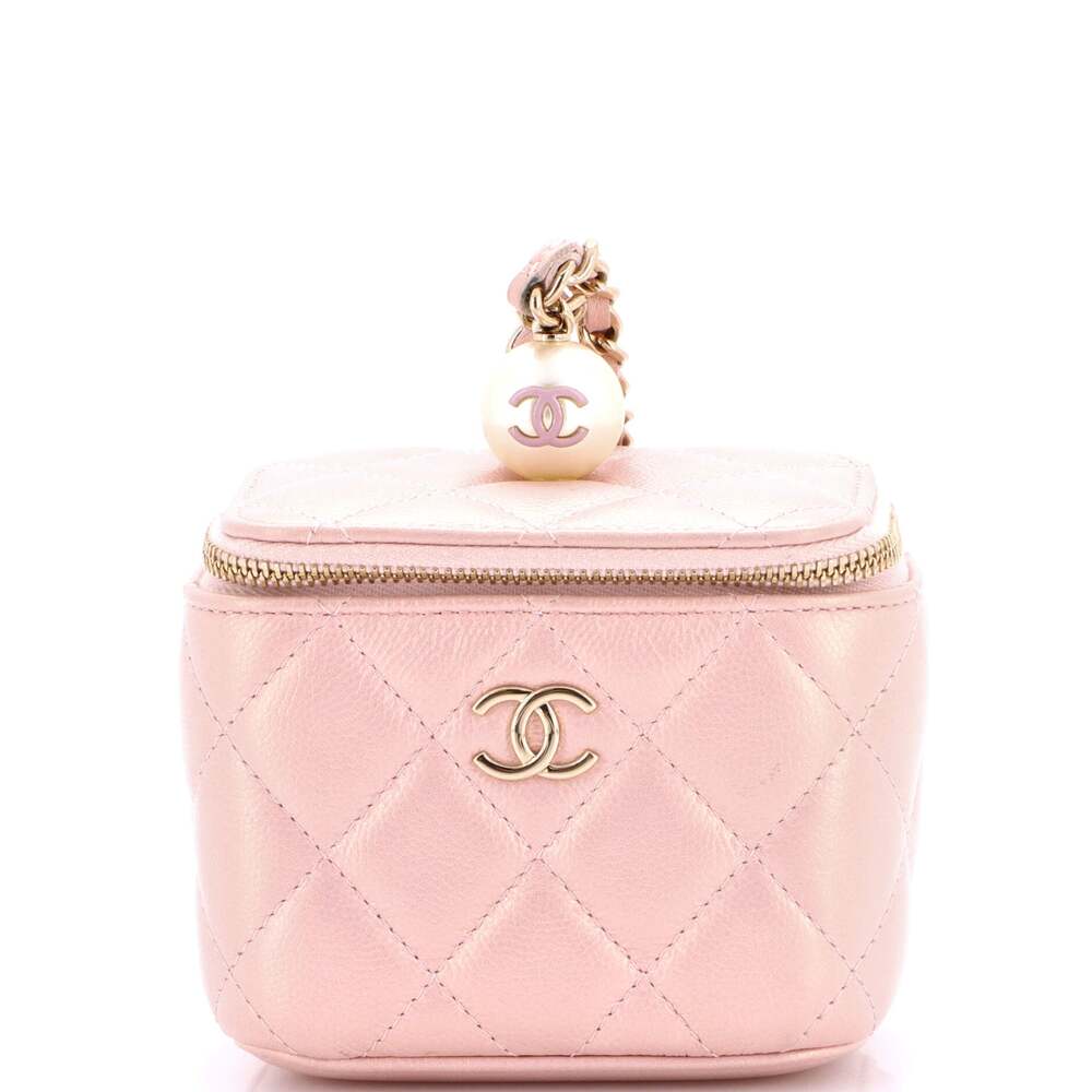 Chanel Classic Pearl Vanity Case With #270694C32B